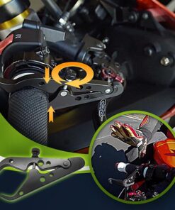 Verrouillage de l'accélérateur de moto