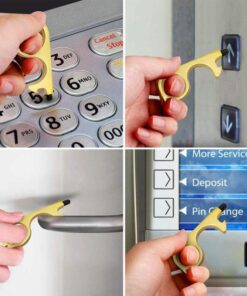 Outils d'ouverture de porte sans contact avec pendentif porte-clés