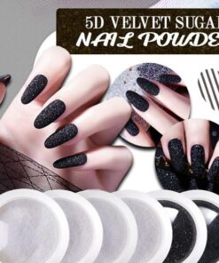Poudre à ongles en sucre velours 5D