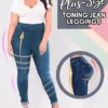 Legging Jeans Tonifiant Grande Taille
