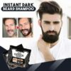 Teinture de shampooing pour barbe noircissante