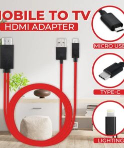Adaptateur HDMI mobile vers téléviseur