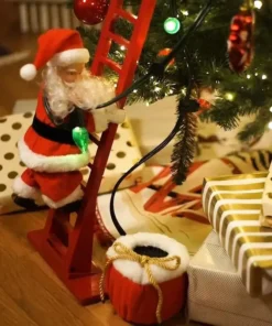 Père Noël grimpant électrique - Édition limitée