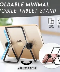 Support de tablette mobile minimal pliable