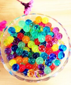 Sol cristallin biodégradable - Perles d'hydrogel retenant l'eau (1000 PCS)