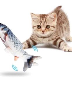 Jouet de poisson en peluche interactif