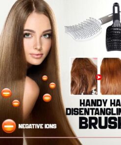 Brosse démêlante pratique pour cheveux