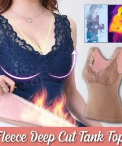 Débardeur coupe profonde en polaire