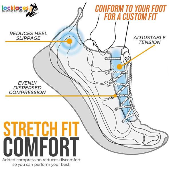 Lacets élastiques sans nœud - Image 2