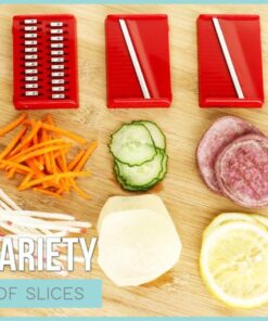 Trancheuse à légumes 4 en 1 en acier inoxydable