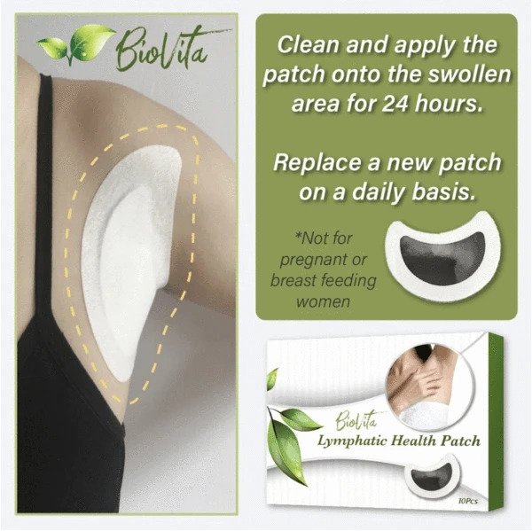 Patch de soin lymphatique Biolita (5/10/20 pcs) - Image 2