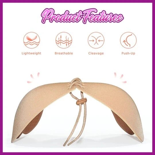 Soutien-gorge push-up sans bretelles avec cordon de serrage - Image 3