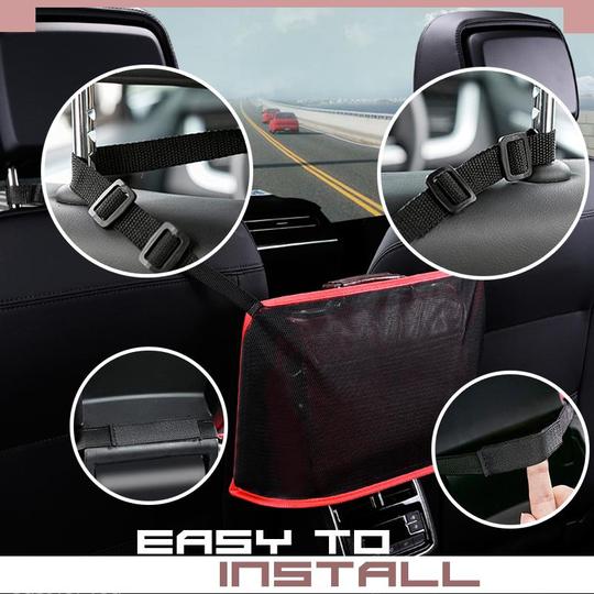 Support de poche pour filet de siège de voiture - Image 4