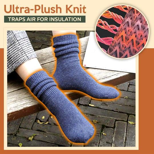 Chaussettes d'hiver en polaire ultra douces HeatUp - Image 5