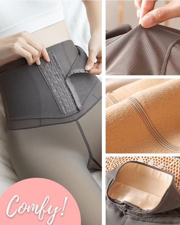 Legging thermique de compression en molleton transparent - Image 5