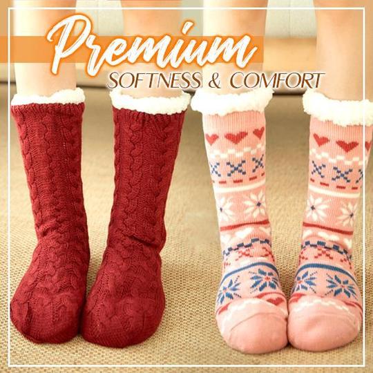 Chaussettes antidérapantes ThermoHeat Fleece (50 % de réduction) - Image 6