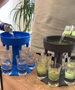 Support distributeur de 6 verres à shot