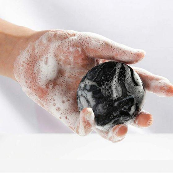 Barre de savon anti-cellulite aux cendres volcaniques au café - Image 7