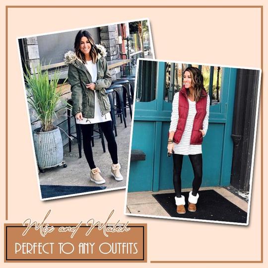 Leggings d'hiver élégants et super épais. - Image 8