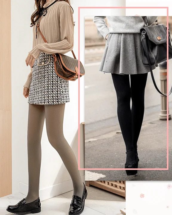 Legging thermique de compression en molleton transparent - Image 8