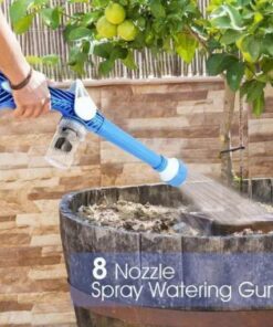 Pistolet pulvérisateur multifonction 8 en 1