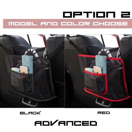 Support de poche pour filet de siège de voiture - Image 6