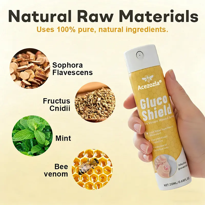 Spray pour plaies au venin d'abeille Acezozla® GlucoShield - Image 6