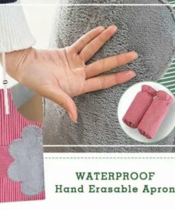 Tablier de cuisine imperméable effaçable réglable