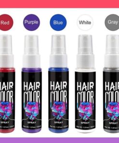 Spray de teinture pour cheveux colorés