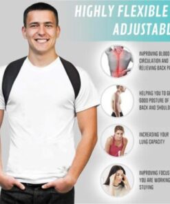 Correcteur de posture confortable avec dos en Y