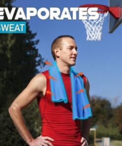 Serviette en microfibre de soie glacée Coolio