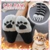 Chaussettes mignonnes en polaire Meow