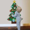 Ensemble d'arbres de Noël pour enfants à faire soi-même