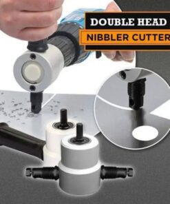 Grignoteuse de tôle à double tête