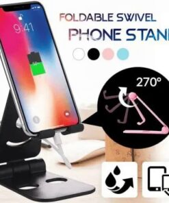 Support de téléphone pivotant pliable