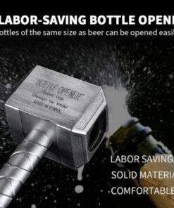 Ouvre-bouteille de bière amusant et créatif avec marteau miracle.