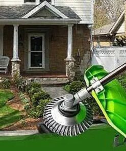 Tête de brosse métallique de désherbage de jardin