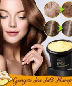 Shampoing au sel marin et au gingembre