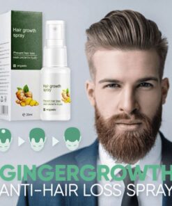 Spray pour la repousse des cheveux GingerGrowth
