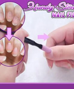 Lime à ongles pratique en pierre