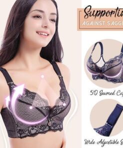 Soutien-gorge à couverture complète en dentelle