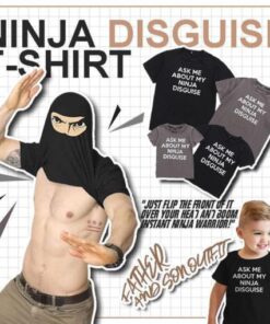T-shirt Déguisement Ninja