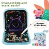 Bloc de dessin portable effaçable Doodle Pad (12 stylos inclus)