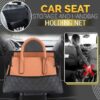 Sac et filet de rangement pour siège de voiture haut de gamme