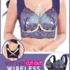 Soutien-gorge relevable sans fil sexy en dentelle découpée