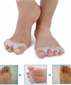 Correcteur et séparateur d'orteils en silicone
