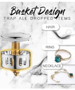 Noyau de rebond de type poussoir en acier inoxydable