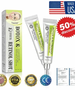 Tiworld® Advanced Peptide Botox-Style + Crème régénératrice liftante au rétinol Vita-A