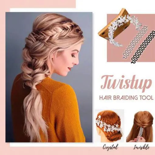 Outil de tressage de cheveux TwistUp