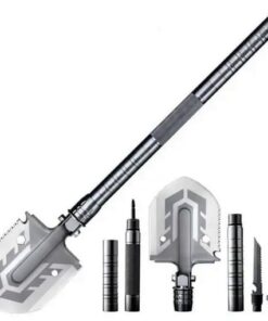 Ultimate Survival Tool Pelle pliante polyvalente 23 en 1